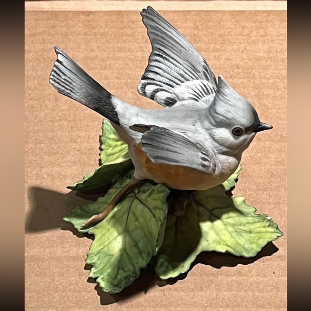 LENOX Tufted Titmouse Figurine—READ Description! - Picture 3 of 7